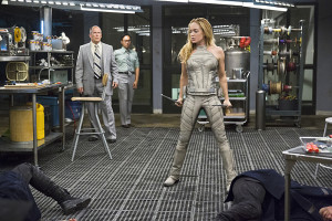 DC's Legends of Tomorrow -- "Pilot, Part 2" -- Image LGN102a_0292b -- Pictured: Caity Lotz as Sara Lance/White Canary -- Photo: Jeff Weddell/The CW -- ÃÂ© 2015 The CW Network, LLC. All Rights Reserved.