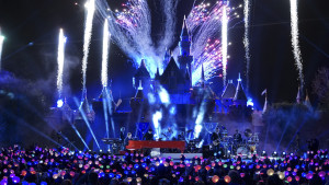 THE WONDERFUL WORLD OF DISNEY: DISNEYLAND 60 - One of the most successful solo artists of all time, Sir Elton John will perform two sensational songs on "The Wonderful World of Disney: Disneyland 60." The multi-talented singer, songwriter, musician will captivate audiences in front of Sleeping Beauty Castle at Disneyland Park by singing the Oscar(r)-nominated song "Circle of Life," from Disney's "The Lion King," and his new song "Wonderful Crazy Night," from his upcoming album. "The Wonderful World of Disney: Disneyland 60," airs SUNDAY, FEBRUARY 21 (8:00-10:00 p.m. EST), on the ABC Television Network. (ABC/Eric McCandless) ELTON JOHN