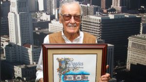 LOS ANGELES, CA - SEPTEMBER 27:  Comic Book Writer Stan Lee attends the Los Angeles City Hall commemorates Friday October 28 as Stan Lee Day at Los Angeles City Hall on September 27, 2016 in Los Angeles, California.  (Photo by Tommaso Boddi/WireImage)